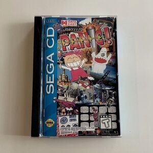 Panic Sega CD Complete Tested Working Clean Disc Manual Longbox Retro Game